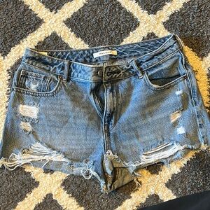 Extra short Pacsun cut off jean shorts